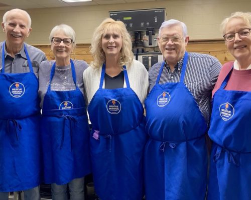 Serving Meal at Rescue Mission